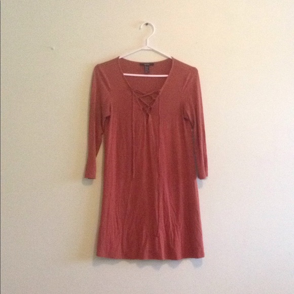 Mid-Sleeve Loose Dress - Picture 1 of 3